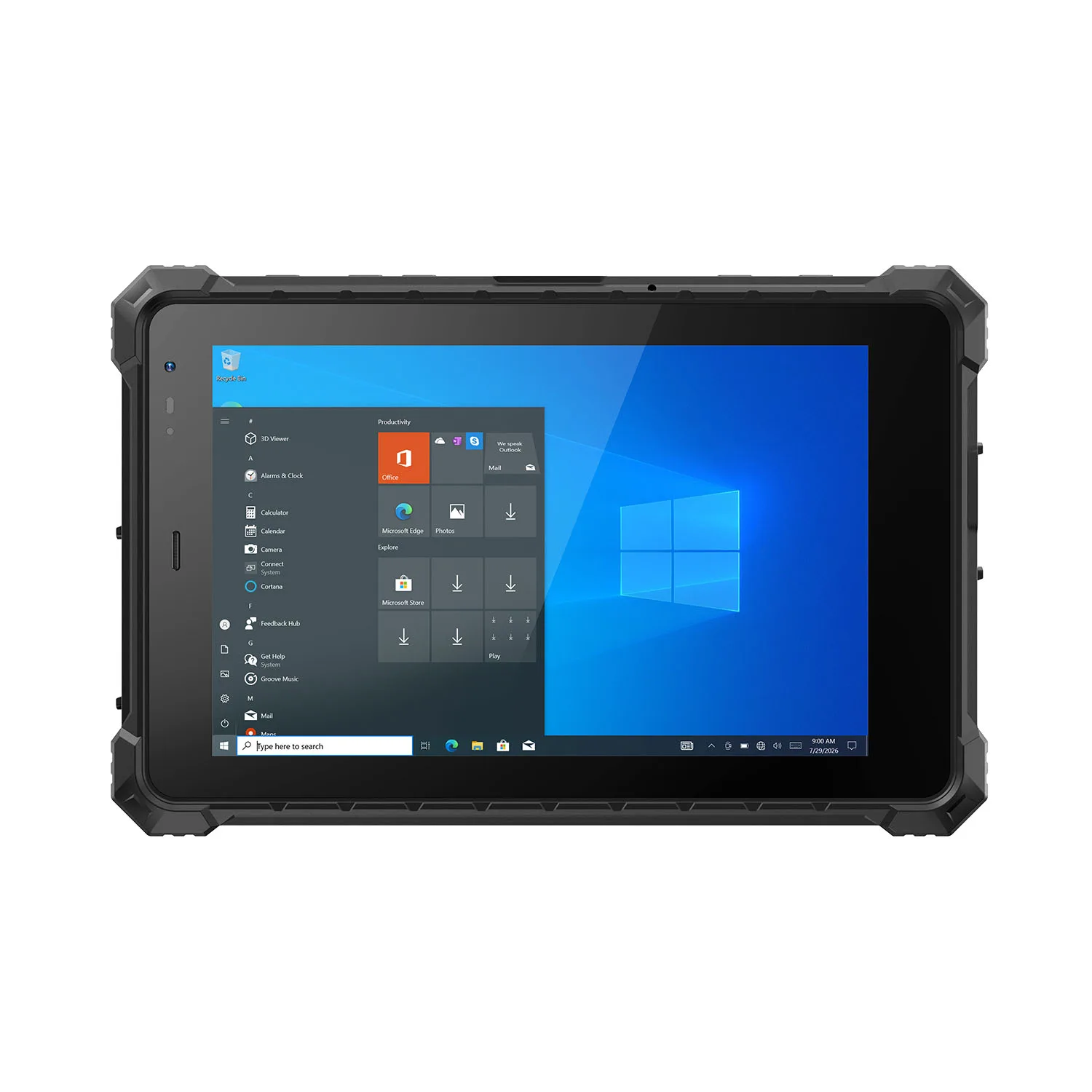CENAVA W80NX N5100 Tablet Robusto Windows de 8 Polegadas IP67