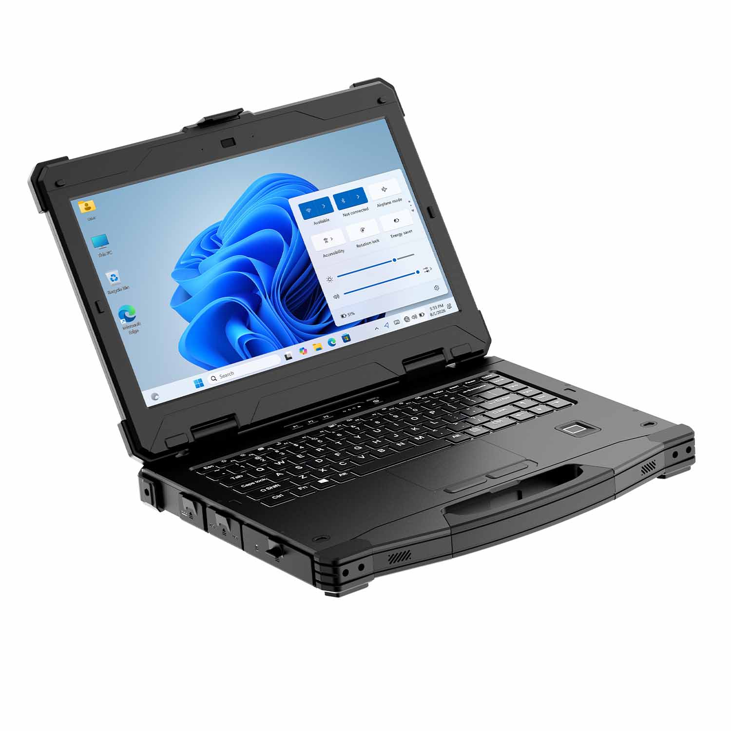 CENAVA W15UPro Core Ultra 5 125U Laptop Robusto de 15,6 Polegadas